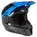 Klim F3 Helmet Recoil Electric Blue Lemonade