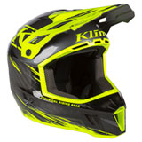 Klim F3 Carbon Pro Helmet Thrashed Asphalt/Hi-Vis