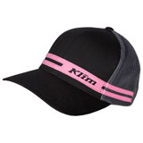 Klim Women's Vista Snapback Hat Black/Knockout Pink