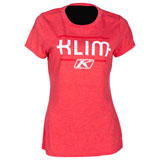 Klim Women's Kute Corp T-Shirt Red Frost/Chili Pepper