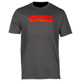 Klim Patriot T-Shirt Charcoal/Fiery Red