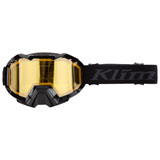 Klim Viper Snow Goggle Emblem Black-Asphalt Frame/Yellow Tint Lens