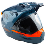 Klim X1 Alpha Helmet Concept Petrol/Strike Orange