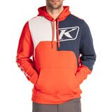 Klim Cliff Hanger Hooded Sweatshirt Fiery Red/Dress Blues