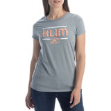 Klim Women's Kute Corp T-Shirt Heathered Grey/Desert Flower