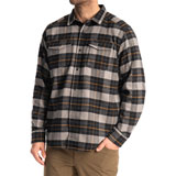 Klim Owen Heavyweight Flannel Shirt Monument/Black