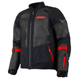Klim Baja Jacket Black/Fiery Red