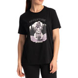Klim Women's Adventure T-Shirt Black/Wisteria