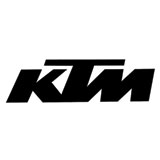 KTM Die-Cut Decal Black
