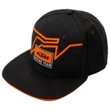 KTM Team Flat Snapback Hat 2023 Black