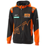 KTM Team Zip-Up Hooded Sweatshirt Black/Orange
