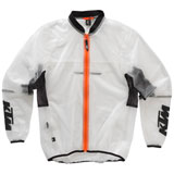 KTM Transparent Rain Jacket Clear