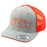 KTM Outline Trucker Hat Grey/Orange