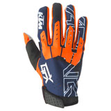 KTM Gravity-FX Gloves Blue/Orange