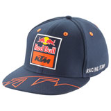 KTM Red Bull Racing Team Replica Flat Snapback Hat Blue