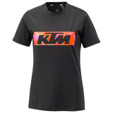 KTM Women's Camo T-Shirt Black