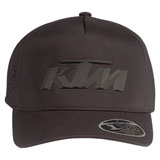 KTM Logo Snapback Hat Black