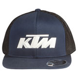 KTM Logo Trucker Hat Navy