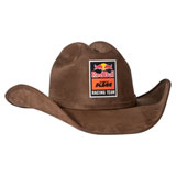 KTM Red Bull Suede Cowboy Hat Brown