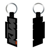 KTM Logo Keychain Black/Grey