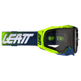 Leatt Velocity 6.5 Goggle Lime-Light Blue Frame/Light Grey Lens