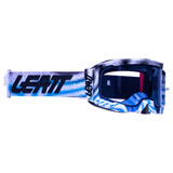 Leatt Velocity 5.5 Goggle Zebra Blue Frame/Blue Lens