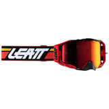 Leatt Velocity 6.5 Iriz Goggle Red Frame/Red Lens