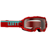 Leatt Velocity 4.5 Goggle Teal Frame/Clear Lens