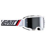 Leatt Velocity 4.5 Iriz Goggle White Frame/Silver Iriz Lens