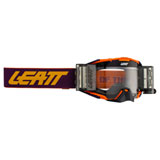 Leatt Velocity 6.5 Roll-Off Goggle 2024 Indigo Frame/Clear Lens