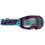 Leatt Vizion 3.5 Goggle Purple Frame/Clear Lens