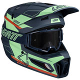 Leatt Moto 3.5 Helmet with 3.5 Vizion Goggle Matcha