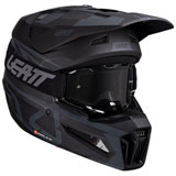 Leatt Moto 3.5 Helmet with 3.5 Vizion Goggle Stealth