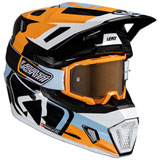 Leatt Moto 7.5 Helmet with 4.5 Velocity Goggle Orange