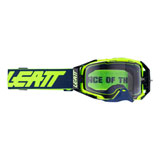 Leatt Velocity 6.5 Cryztal Goggle Lime Frame/Purple Lens