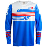 Leatt Moto 3.5 Jersey Stripes Blue