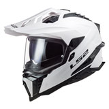 LS2 Explorer Adventure Motorcycle Helmet White