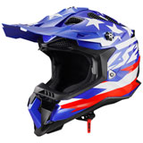 LS2 Subverter United Evo Helmet Red/White/Blue