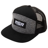 MSR Badge Snapback Hat Heather Grey