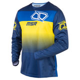 MSR Youth Axxis Range Jersey Blue/Yellow