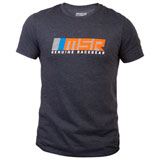 MSR Speeder Stripe T-Shirt Heather Navy