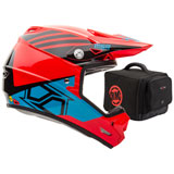 MSR™ Mav4 w/MIPS Helmet 2022 Red/Blue (with Free Helmet Bag)
