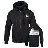 MSR® Powerslide Zip-Up Hooded Sweatshirt Black