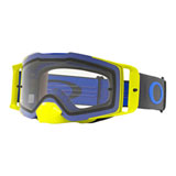 Oakley Front Line Goggle Blue Green Frame/Clear Lens
