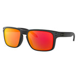Oakley Holbrook Sunglasses Matte Black Frame/Prizm Ruby Lens