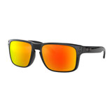 Oakley Holbrook Sunglasses Polished Black Frame/Prizm Ruby Polarized Lens