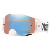 Oakley Front Line Goggle 2022 Factory Pilot White Frame/Prizm Sapphire Iridium Lens