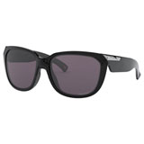 Oakley Women's Rev Up Sunglasses Polished Black Frame/Prizm Grey Monica Lens