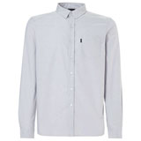 Oakley Oxford Long Sleeve Button-Up Shirt Stone Grey