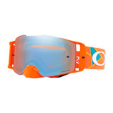 Oakley Front Line Goggle 2019 TLD Metric Orange Frame/Prizm Sapphire Iridium Lens